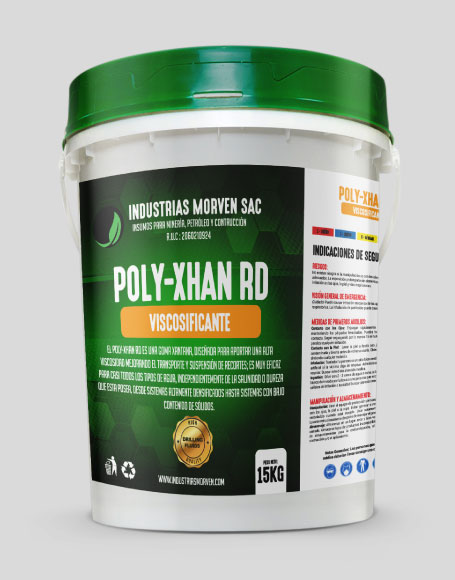 Poly Xhan RD: aditivo para proporcionar máxima suspensión de sólidos y limpieza de orificios en pozos verticales
